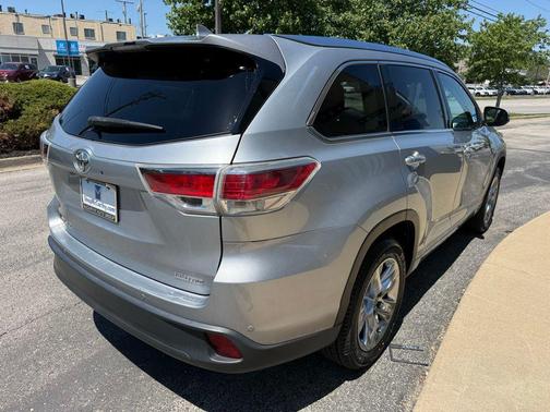 Silver Sky Metallic 2014 Toyota Highlander Limited