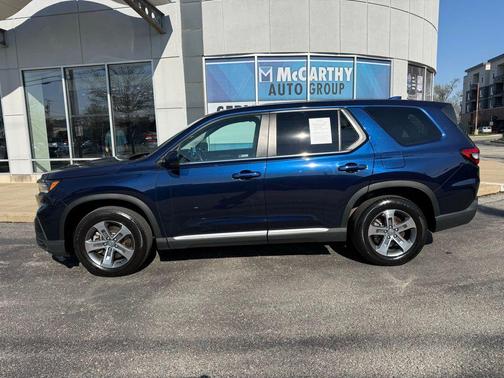Obsidian Blue 2023 Honda Pilot AWD EX-L 7 Passenger