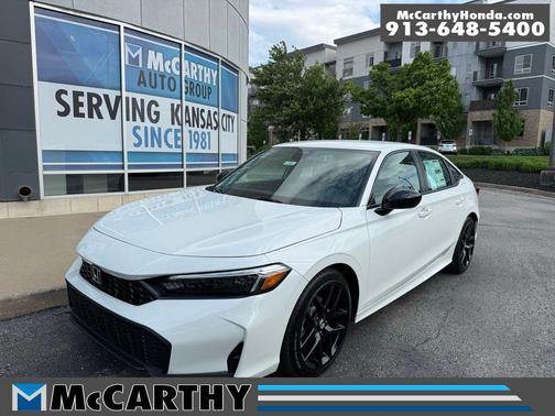 Platinum White Pearl 2026 Honda Civic Sport