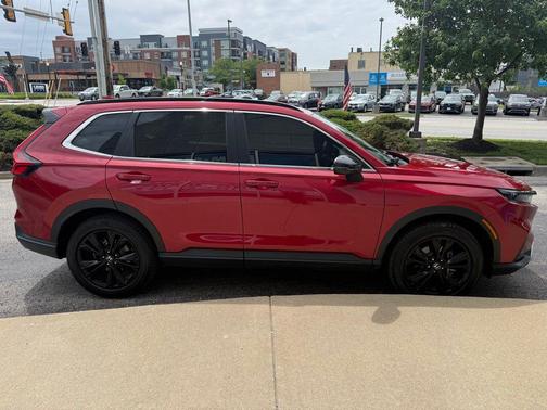 Radiant Red Metallic 2023 Honda CR-V Hybrid Sport Touring AWD
