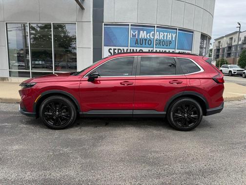 Radiant Red Metallic 2023 Honda CR-V Hybrid Sport Touring AWD