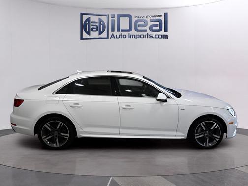 Glacier White Metallic 2017 Audi A4 2.0T Premium Plus