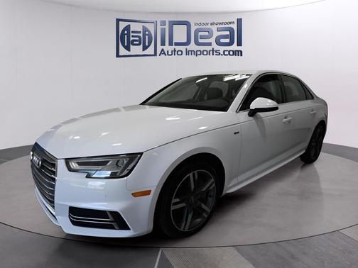 Glacier White Metallic 2017 Audi A4 2.0T Premium Plus