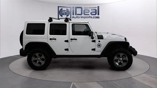 Bright White 2015 Jeep Wrangler Unlimited Sahara