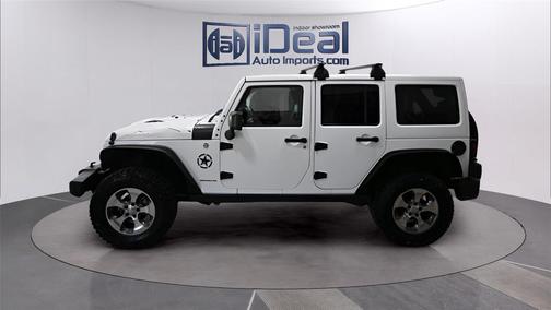 Bright White 2015 Jeep Wrangler Unlimited Sahara