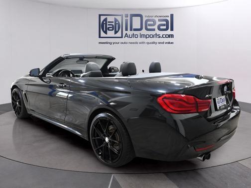 Black Sapphire Metallic 2018 BMW 430 i xDrive