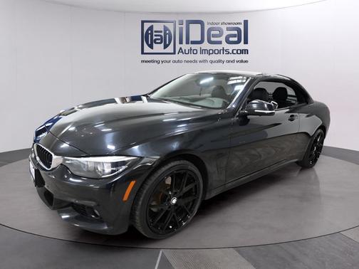 Black Sapphire Metallic 2018 BMW 430 i xDrive