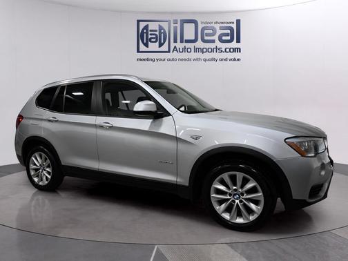 Mineral Silver Metallic 2017 BMW X3 xDrive28i