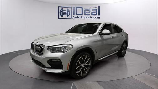 Glacier Silver Metallic 2019 BMW X4 xDrive30i
