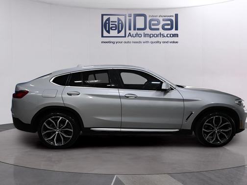Glacier Silver Metallic 2019 BMW X4 xDrive30i