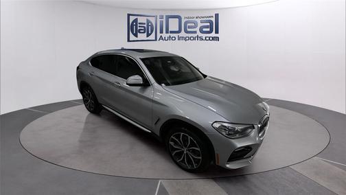 Glacier Silver Metallic 2019 BMW X4 xDrive30i