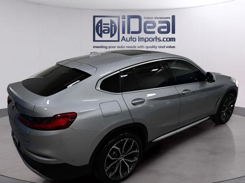 Glacier Silver Metallic 2019 BMW X4 xDrive30i