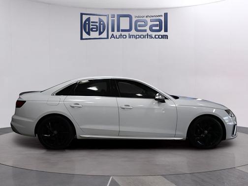 Glacier White Metallic 2021 Audi S4 Premium TFSI quattro Tiptronic