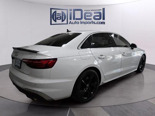 Glacier White Metallic 2021 Audi S4 Premium TFSI quattro Tiptronic