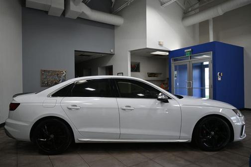 Glacier White Metallic 2021 Audi S4 Premium TFSI quattro Tiptronic