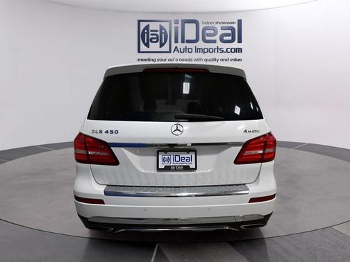 Polar White 2017 Mercedes-Benz GLS 450 4MATIC