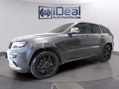 Granite Crystal Metallic Clearcoat 2016 Jeep Grand Cherokee High Altitude
