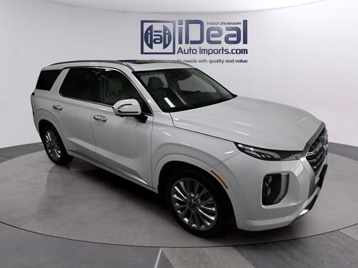 Hyper White 2020 Hyundai PALISADE Limited