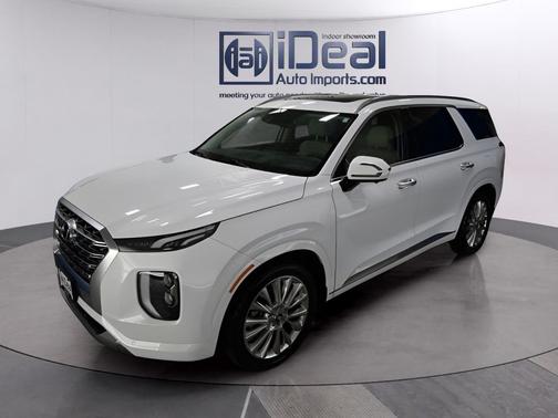 Hyper White 2020 Hyundai PALISADE Limited