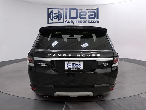 BLACK 2017 Land Rover Range Rover Sport 3.0L Supercharged HSE