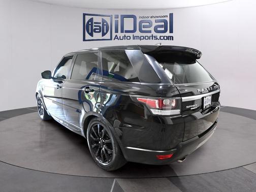 BLACK 2017 Land Rover Range Rover Sport 3.0L Supercharged HSE