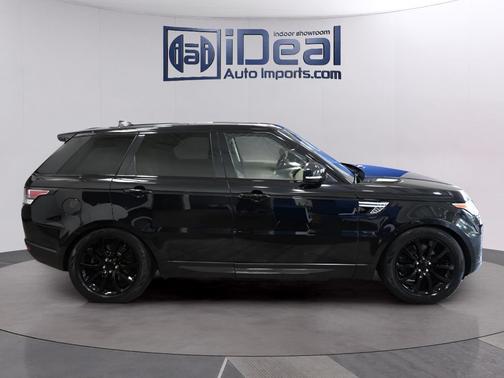 BLACK 2017 Land Rover Range Rover Sport 3.0L Supercharged HSE