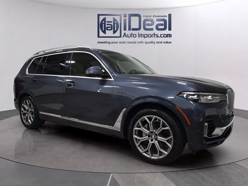 Arctic Gray Metallic 2020 BMW X7 xDrive40i