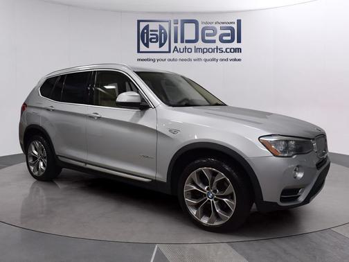 Glacier Silver Metallic 2016 BMW X3 xDrive28i