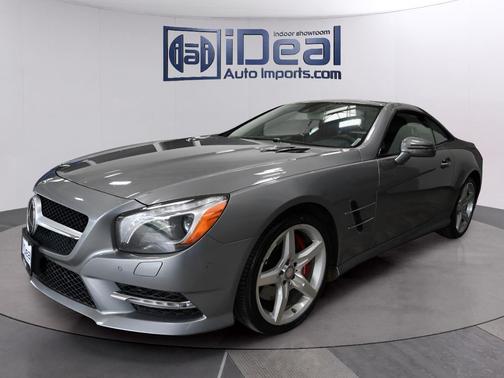Palladium Silver Metallic 2013 Mercedes-Benz SL-Class 550