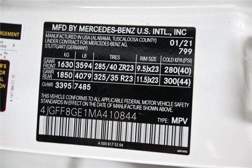 2021 Mercedes-Benz GLS 580 4MATIC