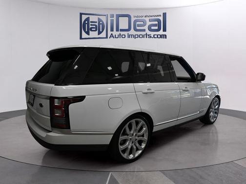 WHITE 2017 Land Rover Range Rover 3.0L Supercharged HSE