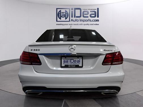 Polar White 2016 Mercedes-Benz E-Class 4MATIC