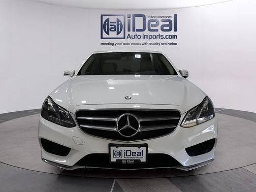 Polar White 2016 Mercedes-Benz E-Class 4MATIC