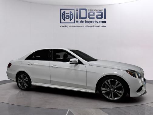 Polar White 2016 Mercedes-Benz E-Class 4MATIC