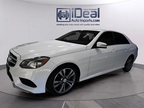 Polar White 2016 Mercedes-Benz E-Class 4MATIC