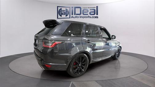 Santorini Black Metallic 2018 Land Rover Range Rover Sport Supercharged Dynamic