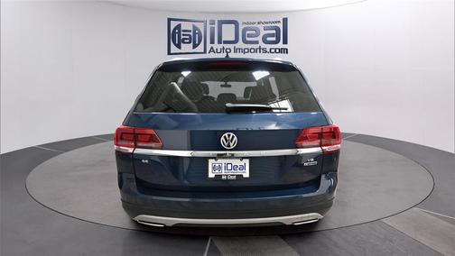 Tourmaline Blue Metallic 2018 Volkswagen Atlas 3.6L SE