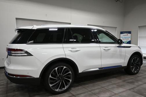 Pristine White 2021 Lincoln Aviator Reserve AWD