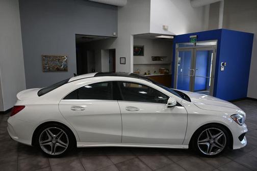 Cirrus White 2015 Mercedes-Benz CLA-Class 4MATIC