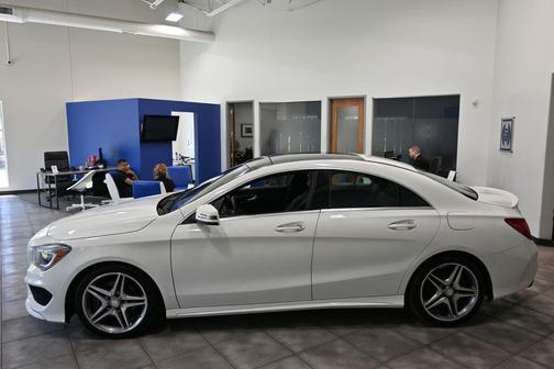 Cirrus White 2015 Mercedes-Benz CLA-Class 4MATIC