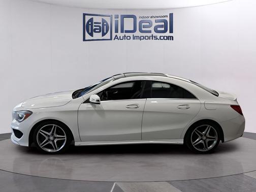 Cirrus White 2015 Mercedes-Benz CLA-Class 4MATIC