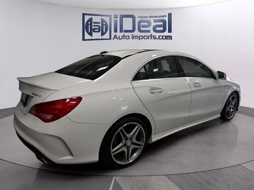 Cirrus White 2015 Mercedes-Benz CLA-Class 4MATIC