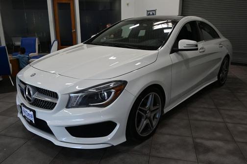 Cirrus White 2015 Mercedes-Benz CLA-Class 4MATIC