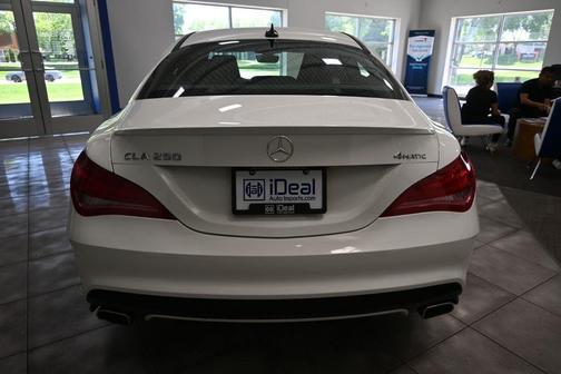 Cirrus White 2015 Mercedes-Benz CLA-Class 4MATIC