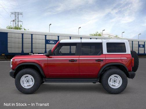 Ruby Red Metallic Tinted Clearcoat 2026 Ford Bronco Heritage Edition