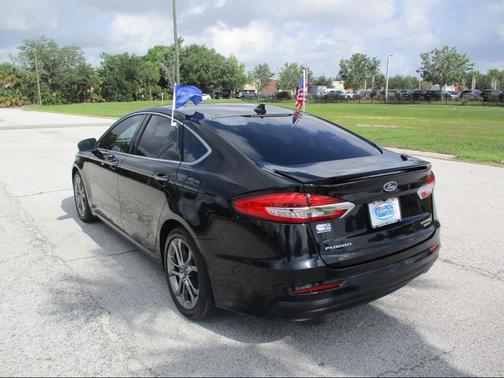 Agate Black Metallic 2020 Ford Fusion Hybrid Titanium