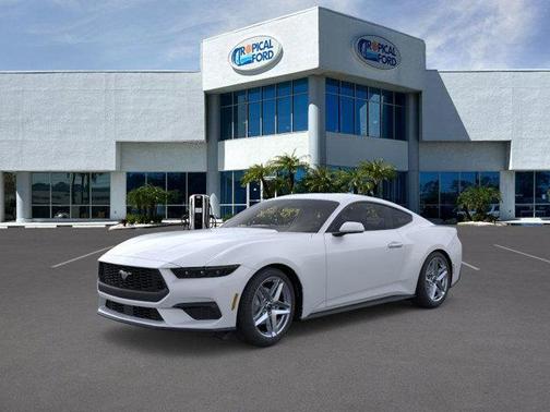 Oxford White 2026 Ford Mustang EcoBoost Coupe