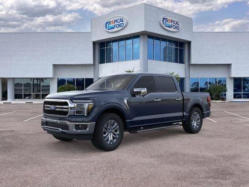 Antimatter Blue Metallic 2026 Ford F-150 Lariat