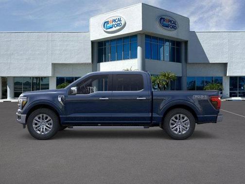 Antimatter Blue Metallic 2026 Ford F-150 Lariat