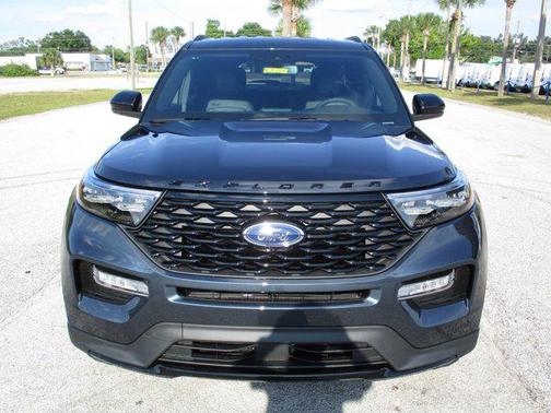 Stone Blue Metallic 2024 Ford Explorer ST-Line